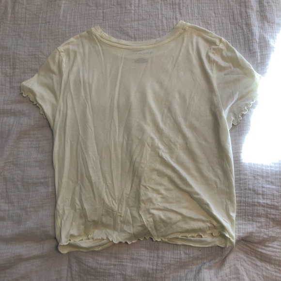 AE Cream Twist Front Baby Tee - Picture 7 of 7